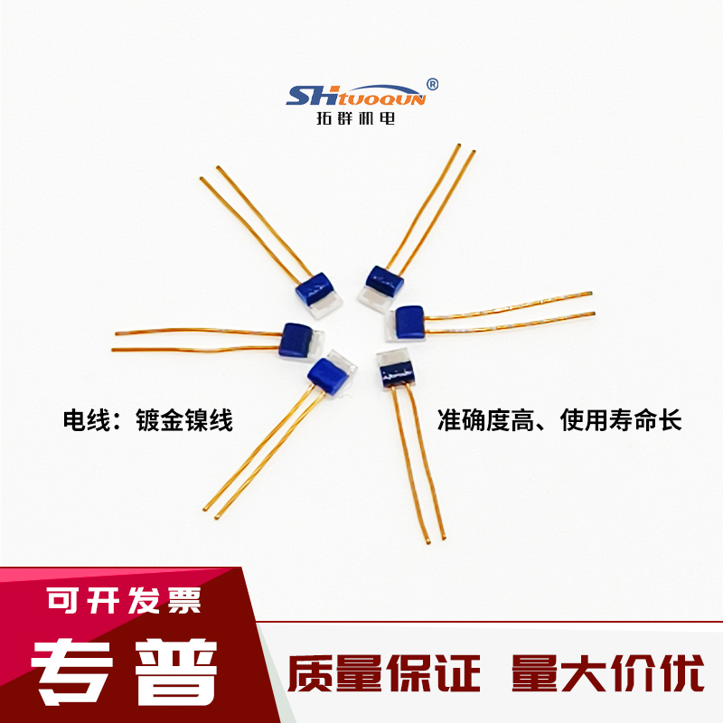 TE德國溫度傳感器 PT100薄膜鉑電阻芯片PT1000鉑電阻芯片熱敏電阻